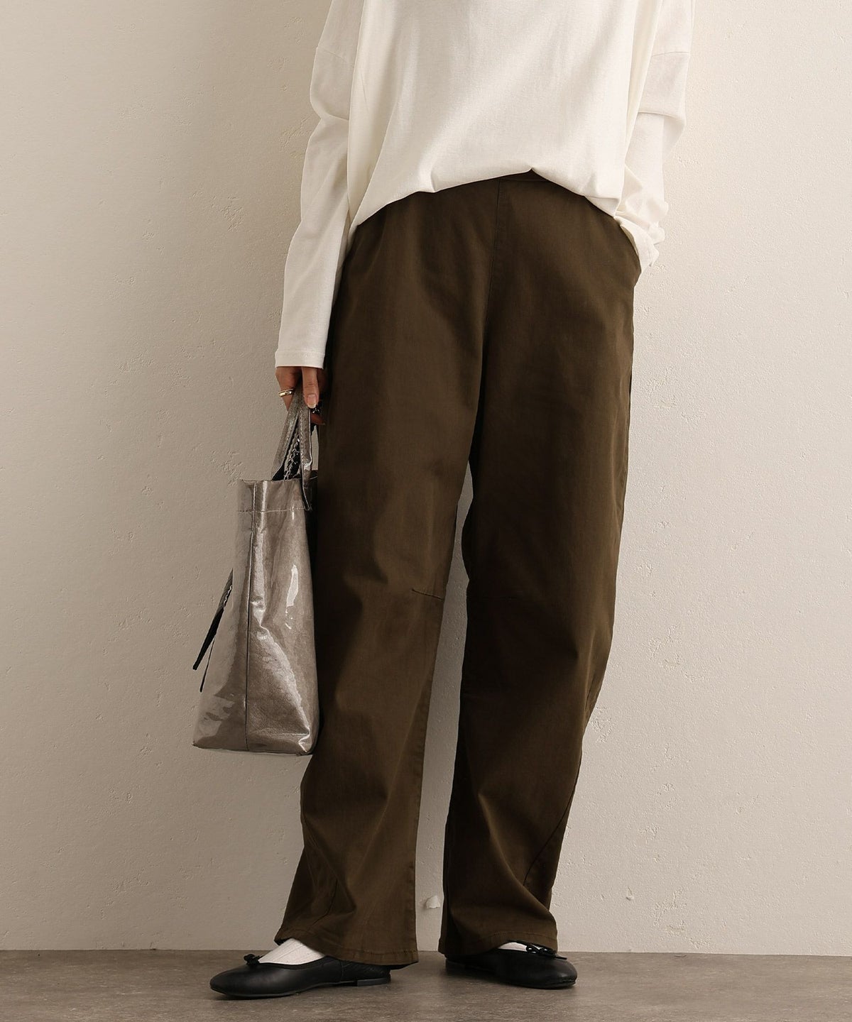 ストレッチツイルカーブパンツ