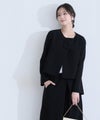 リボンデザイン ブラックフォーマル パンツスーツ